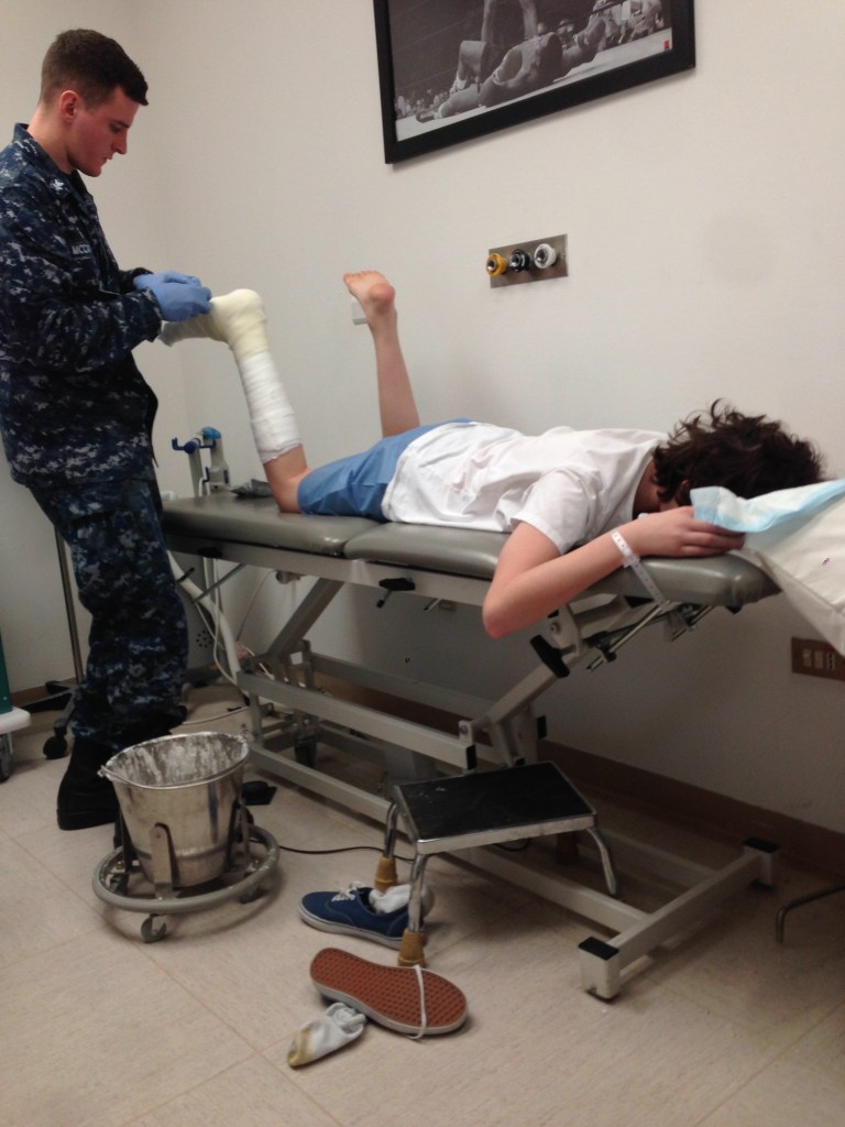 Michael's first cast