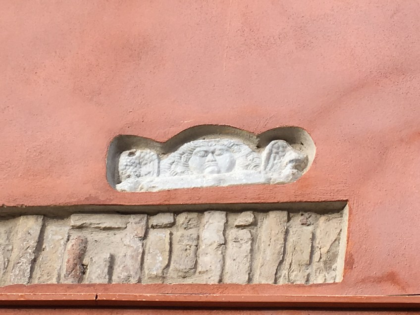 Reused marble from the ancient city of Ostia